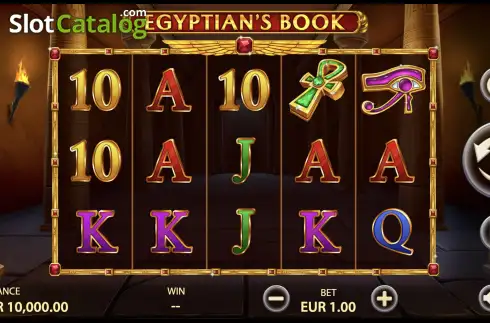 Скрин2. Egyptian's Book слот