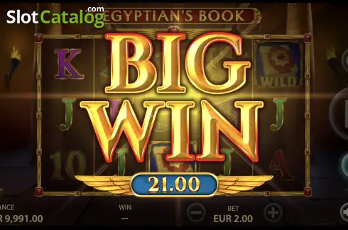 Скрин5. Egyptian's Book слот