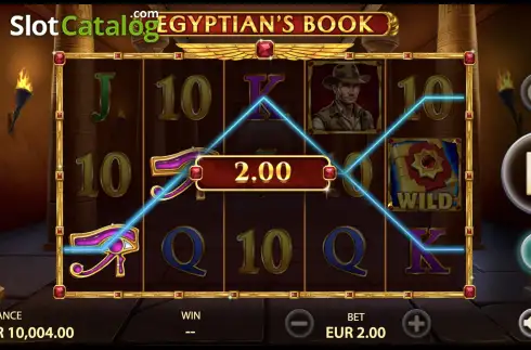 Скрин4. Egyptian's Book слот
