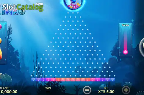 Скрин2. Deep Sea Plinko слот