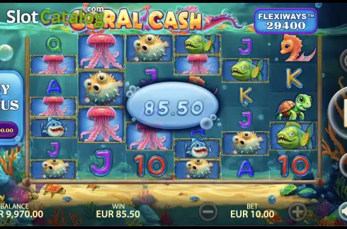 Скрин4. Coral Cash (Mondoplay) слот