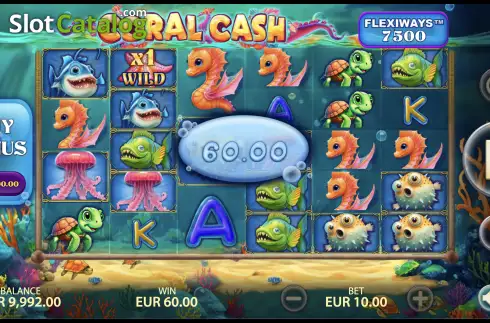 Скрин5. Coral Cash (Mondoplay) слот