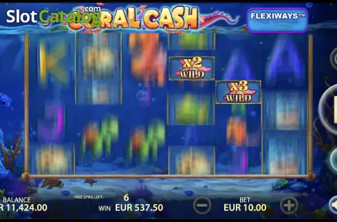 Скрин8. Coral Cash (Mondoplay) слот