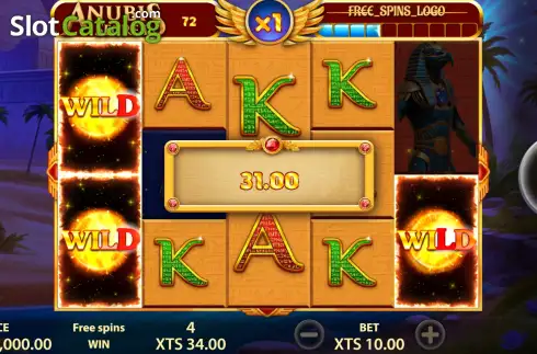 Скрин3. Anubis Secret слот