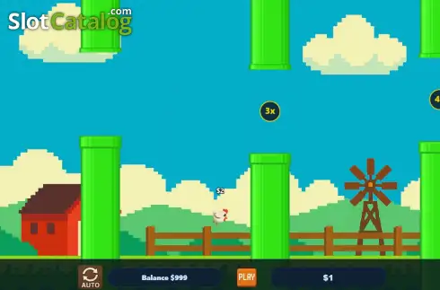 Скрин2. Flappy Fortune слот