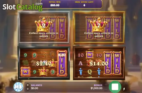 Скрин3. More Crowns слот