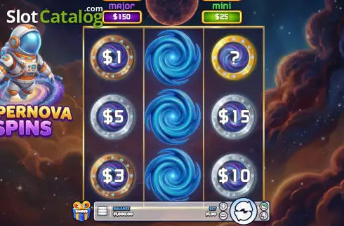Скрин2. Supernova Spins слот