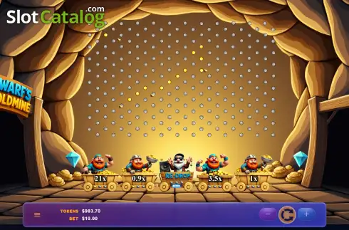 Скрин2. Plinko: Dwarf's Goldmine слот
