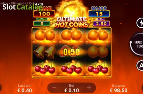 Скрин3. Ultimate Hot Coins слот