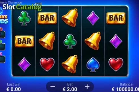 Скрин2. Wild Joker's Diamonds слот