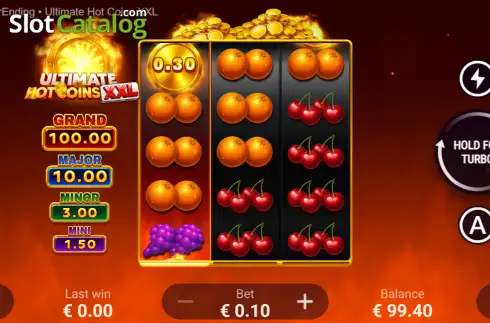 Скрин2. Ultimate Hot Coins XXL: Hold and Win слот