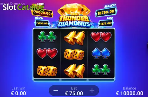 Скрин2. Thunder Diamonds слот