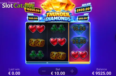 Скрин3. Thunder Diamonds слот