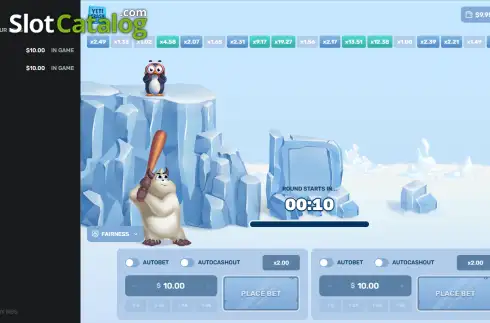 Скрин2. Yeti Crash слот