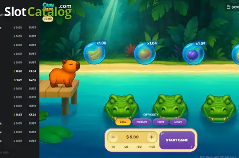 Скрин2. Capybara слот