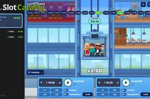 Скрин3. Elevator Rush слот