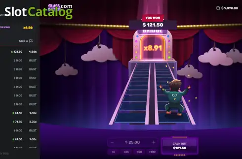 Скрин3. Glass Bridge слот