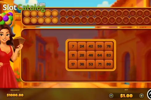 Скрин2. Fiesta Bingo слот