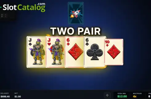Скрин3. Robo Poker слот