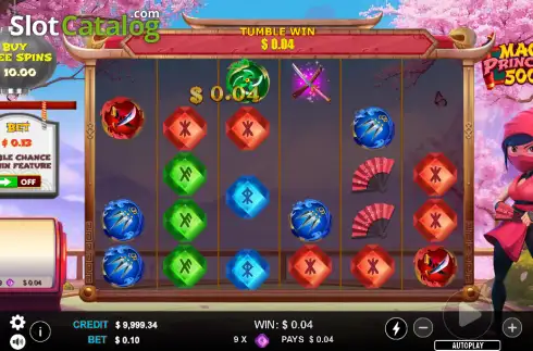 Скрин3. Magic Princess 5000 слот