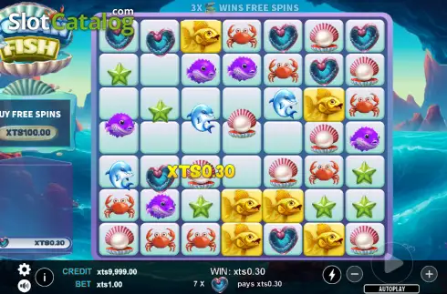 Скрин3. Ocean Fish слот