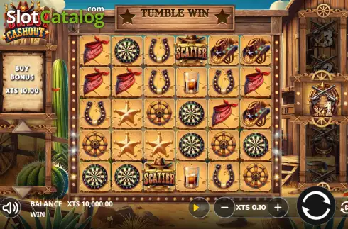 Скрин2. Cowboy Cashout слот