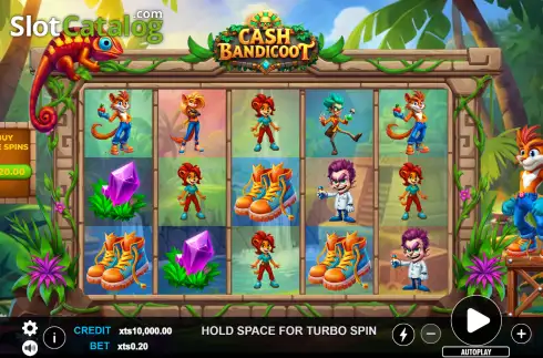 Скрин2. Cash Bandicoot слот