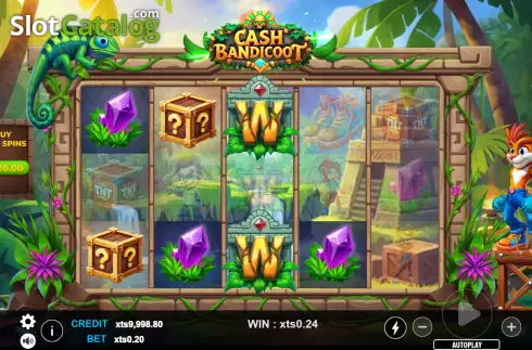 Скрин3. Cash Bandicoot слот