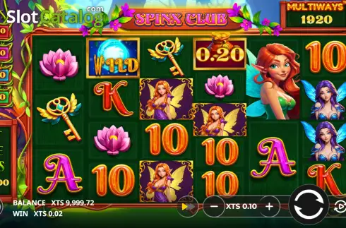 Скрин3. Spinx Club слот