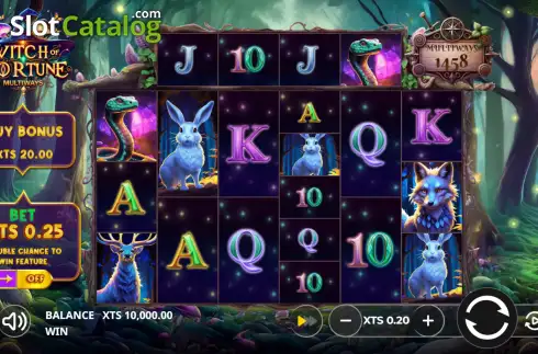 Скрин2. Witch of Fortune слот