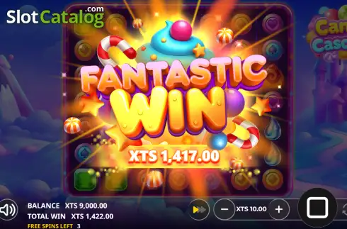 Скрин3. Candy Cascade (Ninja Gaming) слот