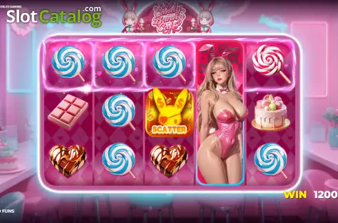 Скрин3. Candy Bunny Cafe слот
