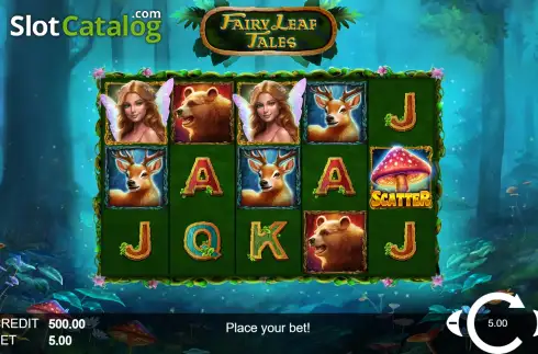 Скрин2. Fairy Leaf Tales слот