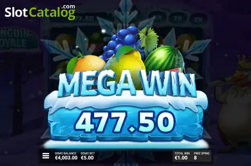 Скрин3. Penguin Royale слот