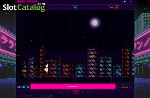 Скрин2. Neko Glide слот