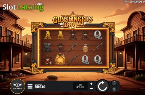 Скрин2. Gunslingers DRAW! слот