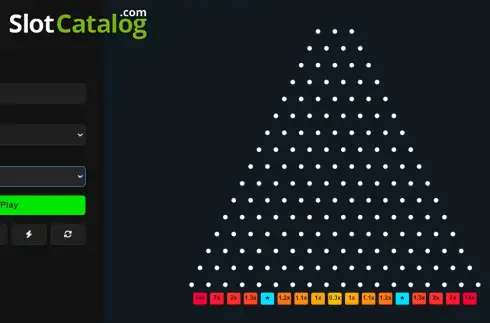 Скрин2. Plinko Bonus Ball слот