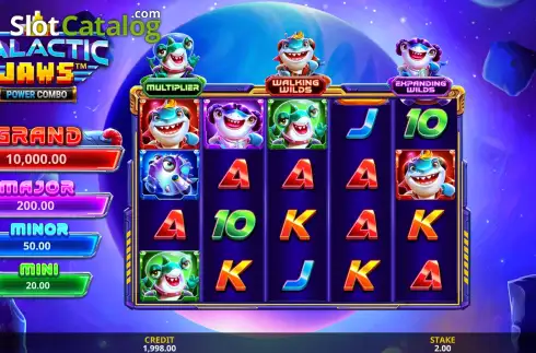 Скрин2. Galactic Jaws Power Combo слот