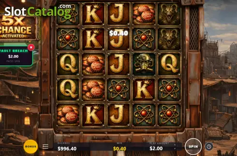 Скрин3. Vaults Wasteland Riches слот