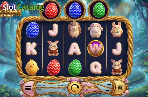 Скрин2. Forest Friends: Egg Hunt слот