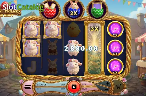 Скрин3. Forest Friends: Egg Hunt слот
