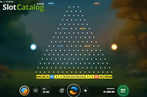 Скрин2. Elemental Plinko слот