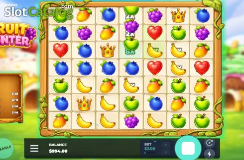 Скрин3. Fruits Hunter слот