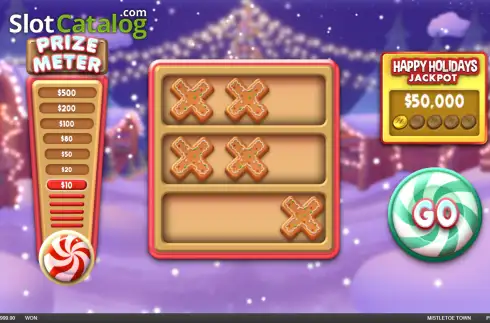 Скрин3. Mistletoe Town слот