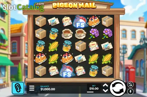Скрин2. Pigeon Mail слот