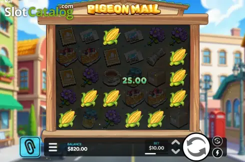 Скрин3. Pigeon Mail слот