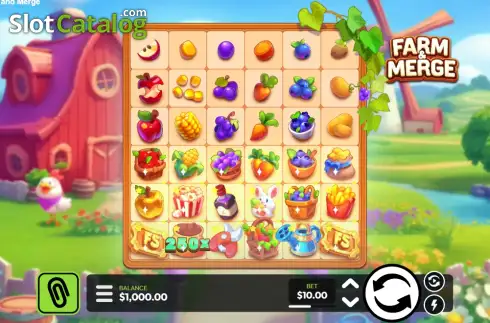 Скрин2. Farm and Merge слот