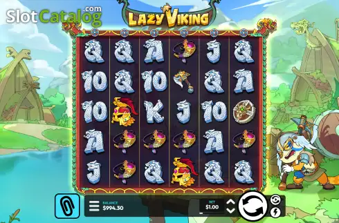 Скрин2. Lazy Viking слот