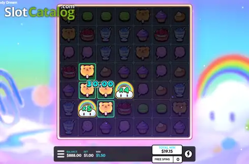 Скрин3. Candy Dream слот