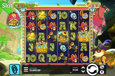 Скрин2. Lazy Pirate слот